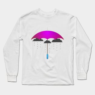 Brolly clouds. Long Sleeve T-Shirt
